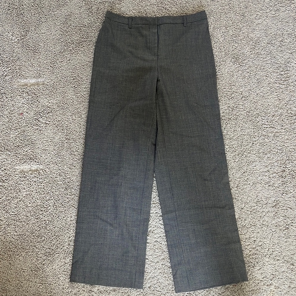Wide leg loose high rise trousers
